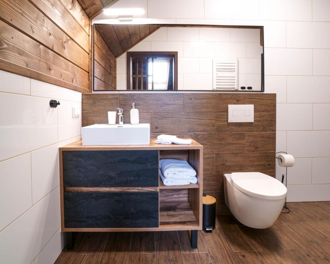 Novosiele Residence - Nad Gorska Rzeka - Lesne Spa Sauna Jacuzzi - Bieszczady Bystre  外观 照片