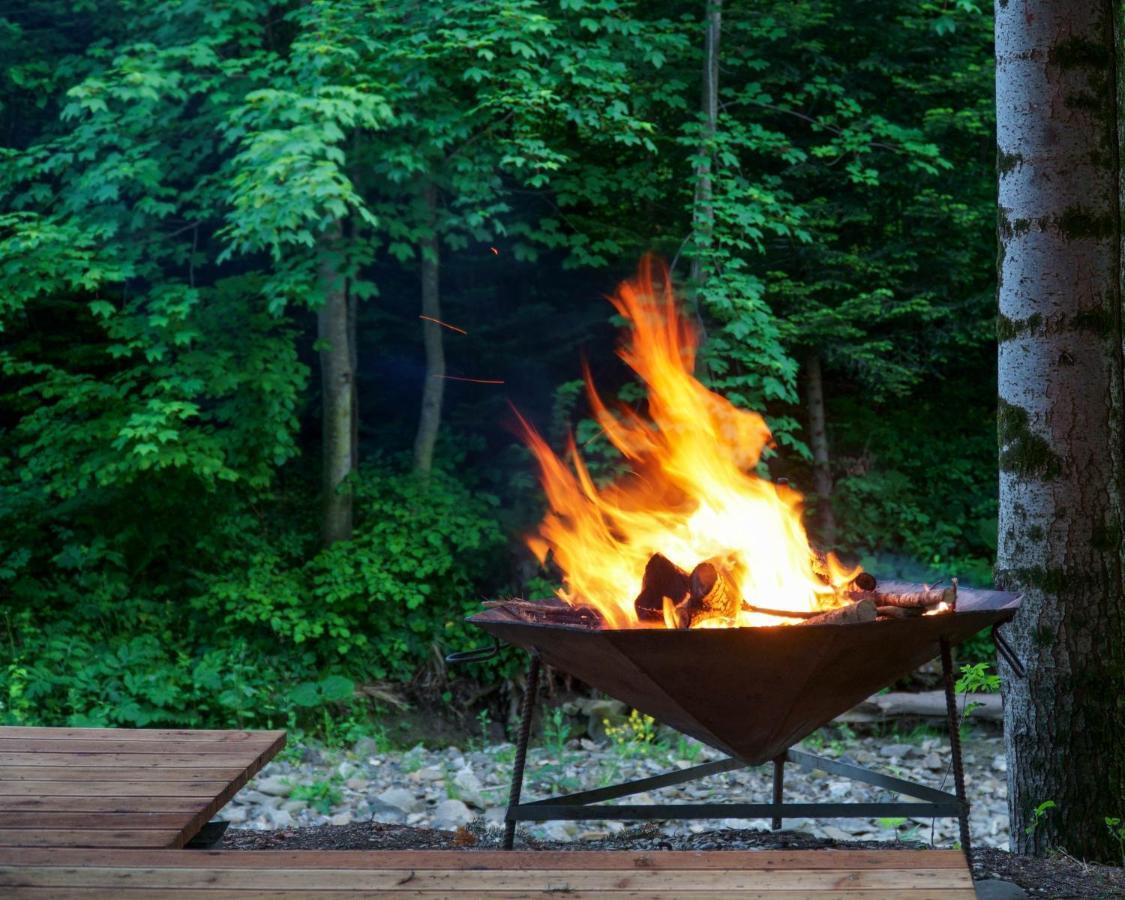 Novosiele Residence - Nad Gorska Rzeka - Lesne Spa Sauna Jacuzzi - Bieszczady Bystre  外观 照片