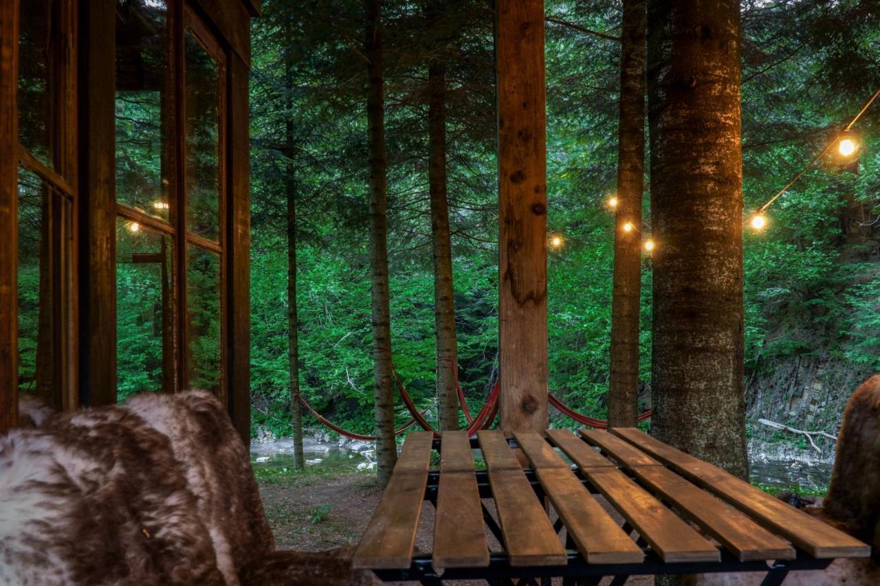 Novosiele Residence - Nad Gorska Rzeka - Lesne Spa Sauna Jacuzzi - Bieszczady Bystre  外观 照片
