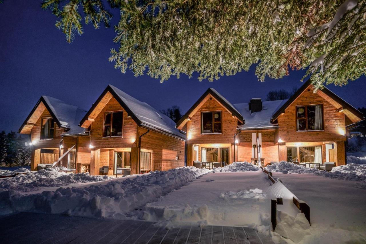 Novosiele Residence - Nad Gorska Rzeka - Lesne Spa Sauna Jacuzzi - Bieszczady Bystre  外观 照片